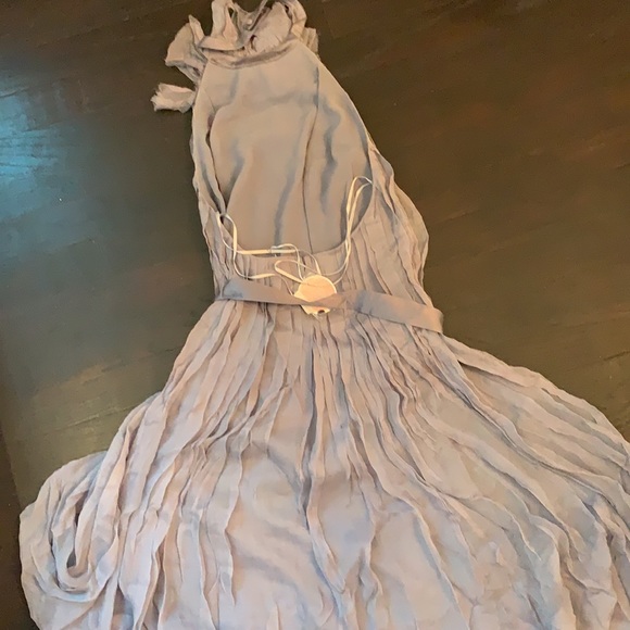 REBECCA TAYLOR HALTER DRESS - Picture 3 of 3